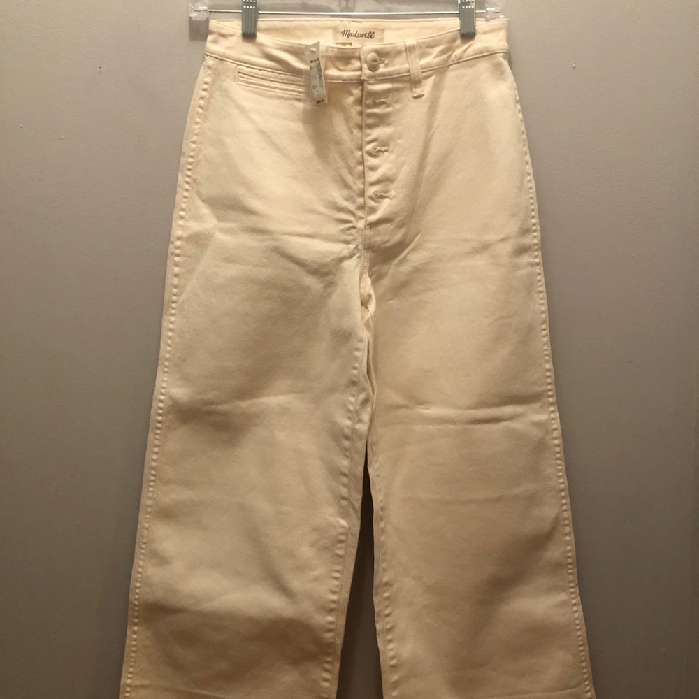 Women’s Madewell, never worn, wide leg pants.